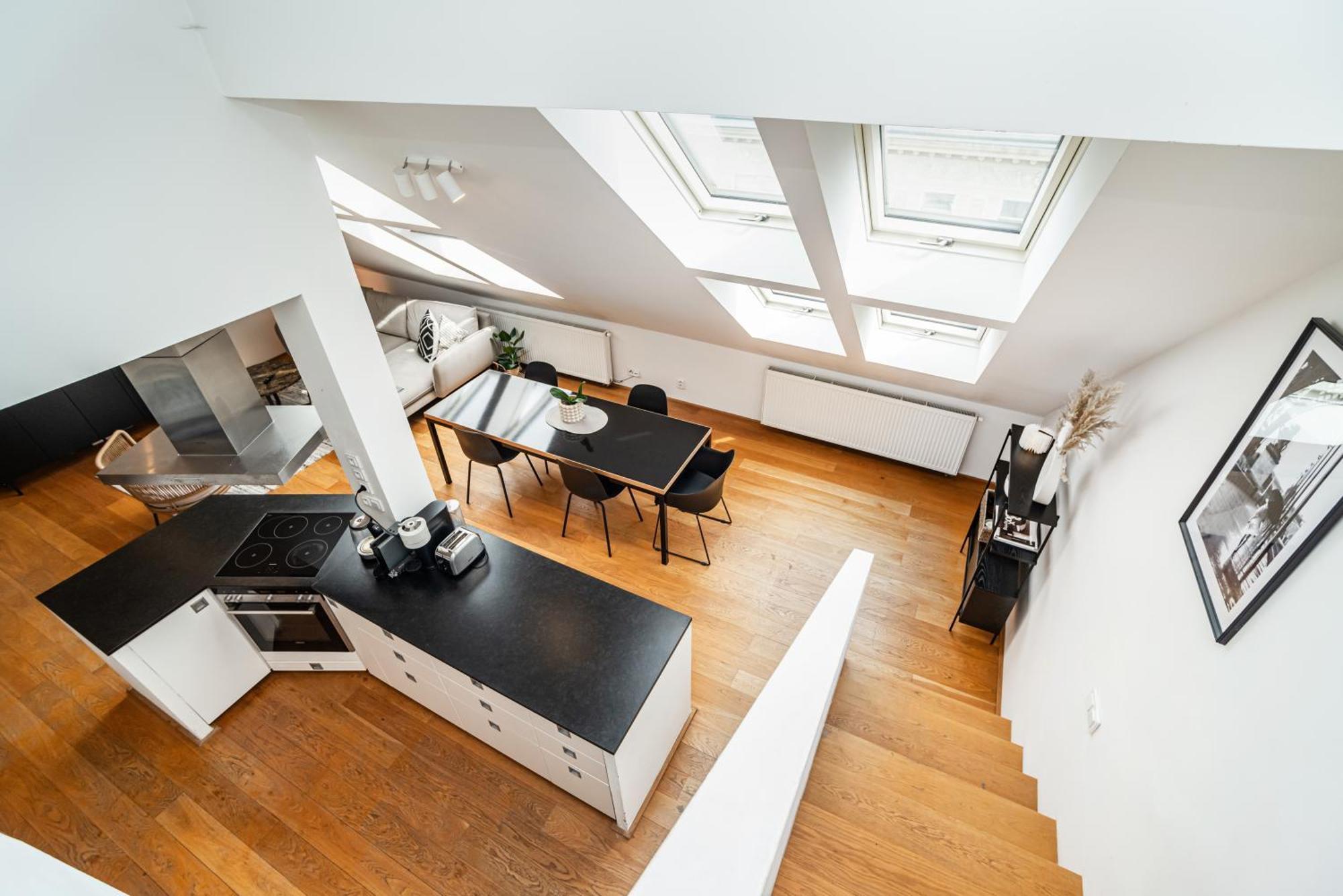 Apartmán Luxurious 3bed Very Spacious In The Area Praha